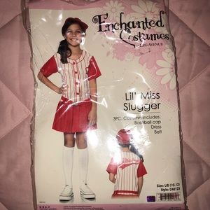 Child Baseball Girl Costume